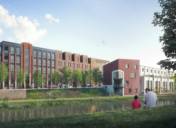 5 woningen Leidsche Rijn centrum Oost