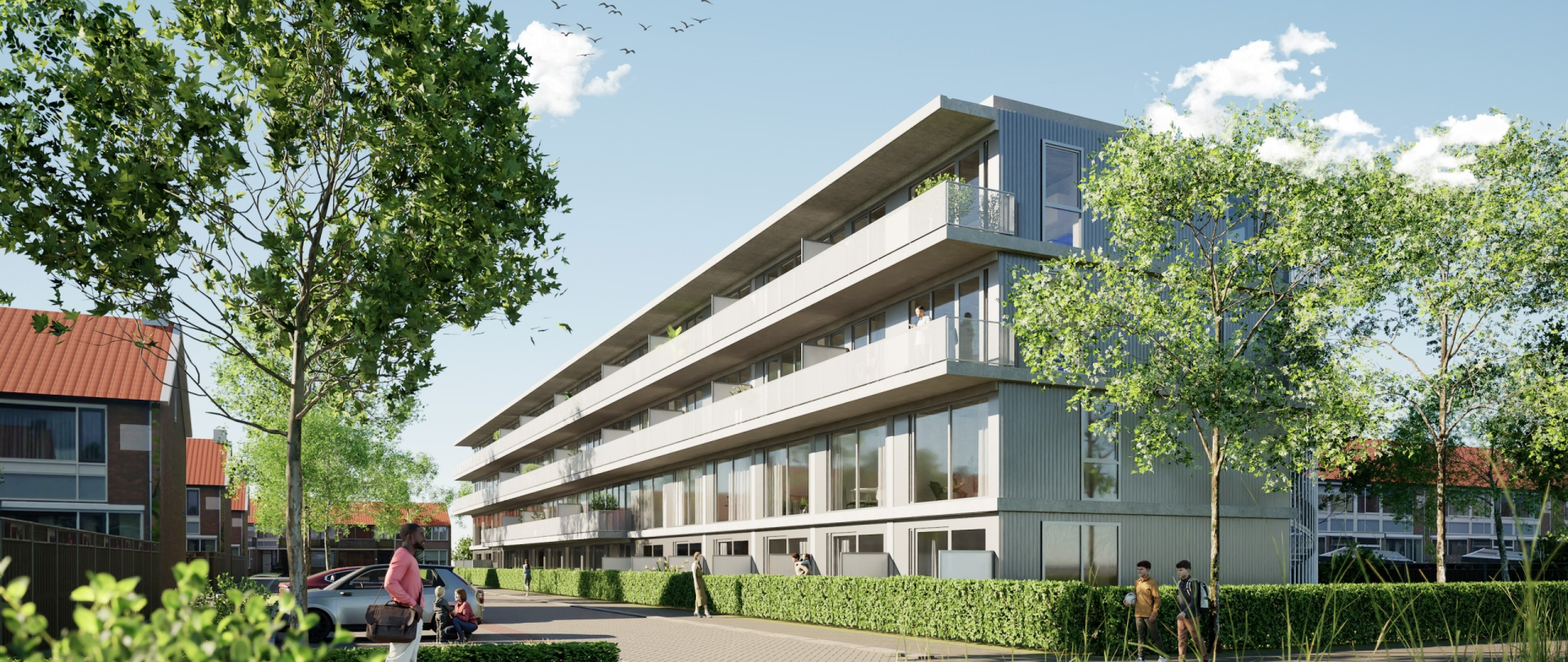 2 x 30 appartementen Gestelsebuurt te Den Bosch