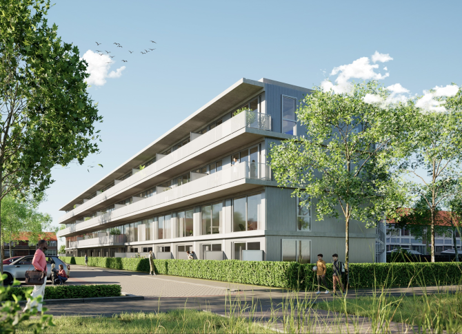 2 x 30 appartementen Gestelsebuurt te Den Bosch