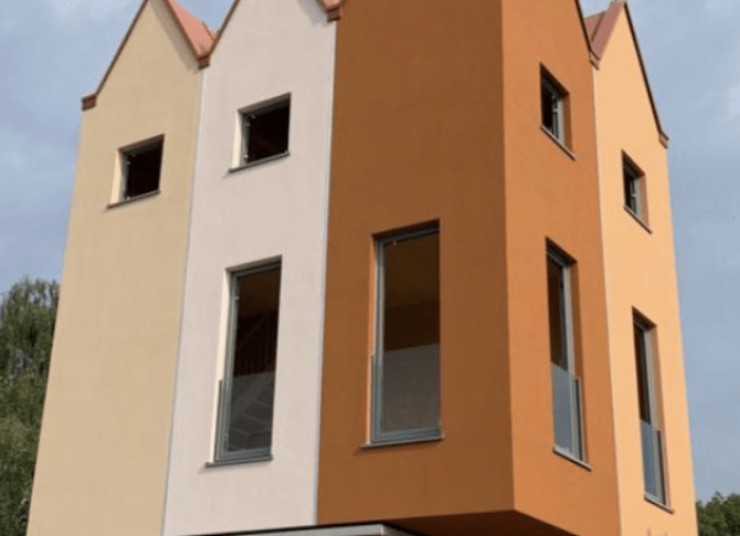 Verheven huisjes Woensel