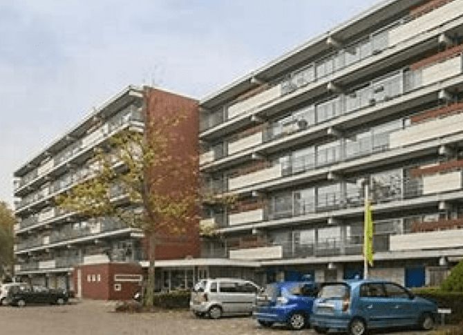 Wooncentrum Jurriaan pels te Eindhoven. Betreft 189 wooneenheden.