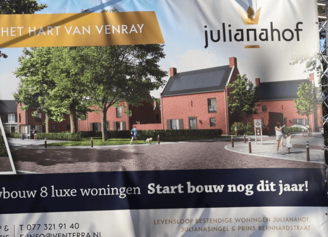 8 luxe woningen Julianahof te Venray